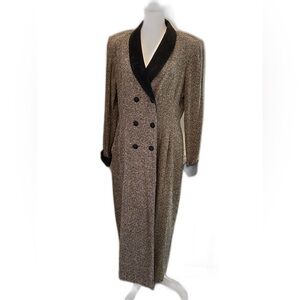 Vintage Double Breasted Coat Dress